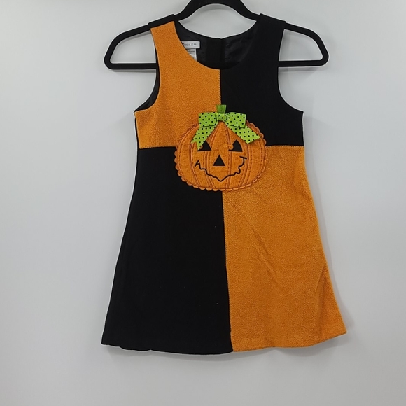 bonnie jean pumpkin dress